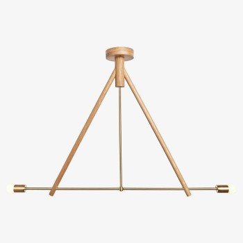 Triangle Woody Hang Lamp