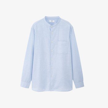 Button Up Solid Color Shirt
