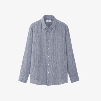 Pinstriped Button Up Shirt
