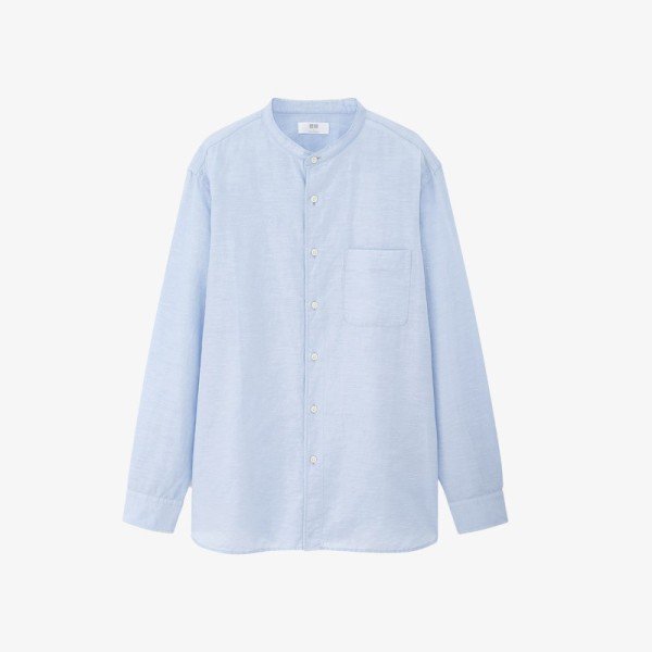 Button Up Solid Color Shirt