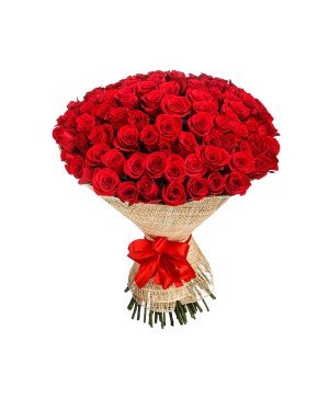 Big Roses Flower Bouquet