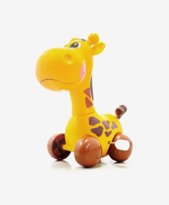 Giraffe Toy With Wheel